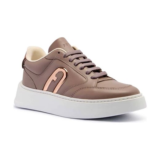 Furla Skórzane sneakersy FURLASPORT LACE-UP ze sklepu Gomez Fashion Store w kategorii Buty sportowe damskie - zdjęcie 184309485