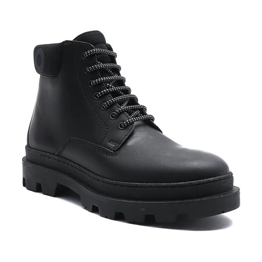 HUGO Skórzane buty Graham ze sklepu Gomez Fashion Store w kategorii Buty zimowe męskie - zdjęcie 184309488
