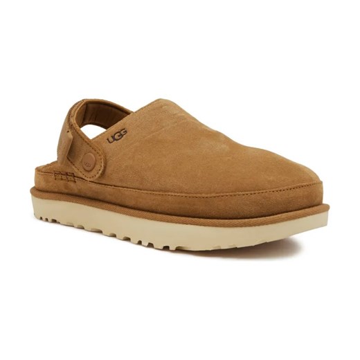 UGG Skórzane mule W GOLDENSTAR CLOG ze sklepu Gomez Fashion Store w kategorii Klapki damskie - zdjęcie 184309529