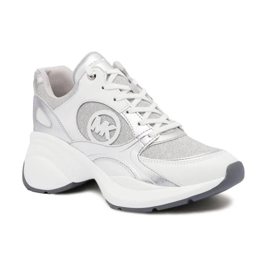 Michael Kors Sneakersy ZUMA TRAINER | z dodatkiem skóry ze sklepu Gomez Fashion Store w kategorii Buty sportowe damskie - zdjęcie 184309567