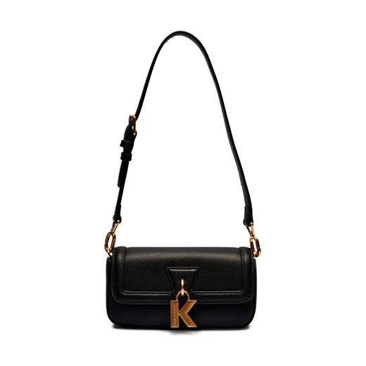 Karl Lagerfeld Skórzana torebka na ramię K/LOCK ze sklepu Gomez Fashion Store w kategorii Listonoszki - zdjęcie 184309637