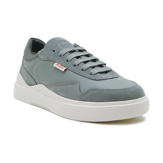 HUGO Skórzane sneakersy Blake ze sklepu Gomez Fashion Store w kategorii Buty sportowe męskie - zdjęcie 184309657