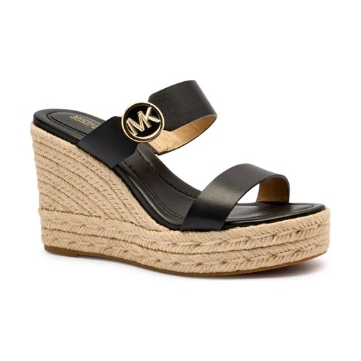 Michael Kors Skórzane koturny LUCINDA ze sklepu Gomez Fashion Store w kategorii Espadryle damskie - zdjęcie 184309738
