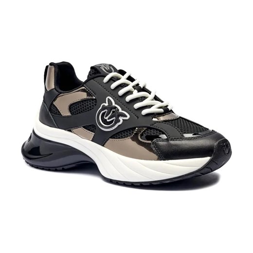 Pinko Sneakersy ARIEL 15 | z dodatkiem skóry ze sklepu Gomez Fashion Store w kategorii Buty sportowe damskie - zdjęcie 184309778