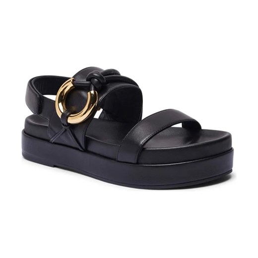 Coccinelle Skórzane sandały Coccinelle Carmy Smooth ze sklepu Gomez Fashion Store w kategorii Sandały damskie - zdjęcie 184309839