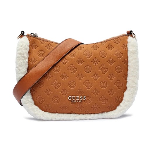 Guess Hobo DAVIKA shearling ze sklepu Gomez Fashion Store w kategorii Torebki hobo - zdjęcie 184309875
