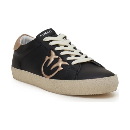 Pinko Skórzane trampki SEATTLE SNEAKER ze sklepu Gomez Fashion Store w kategorii Trampki damskie - zdjęcie 184309896