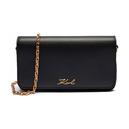 Karl Lagerfeld Skórzana kopertówka K/SIGNATURE ze sklepu Gomez Fashion Store w kategorii Kopertówki - zdjęcie 184309928
