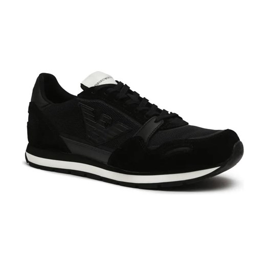 Emporio Armani Sneakersy | z dodatkiem skóry ze sklepu Gomez Fashion Store w kategorii Buty sportowe męskie - zdjęcie 184310006