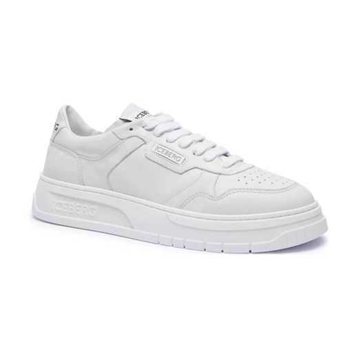 Iceberg Skórzane sneakersy ze sklepu Gomez Fashion Store w kategorii Buty sportowe męskie - zdjęcie 184310045