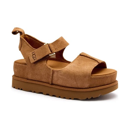 UGG Skórzane sandały W GOLDENSTAR HI ze sklepu Gomez Fashion Store w kategorii Sandały damskie - zdjęcie 184310049