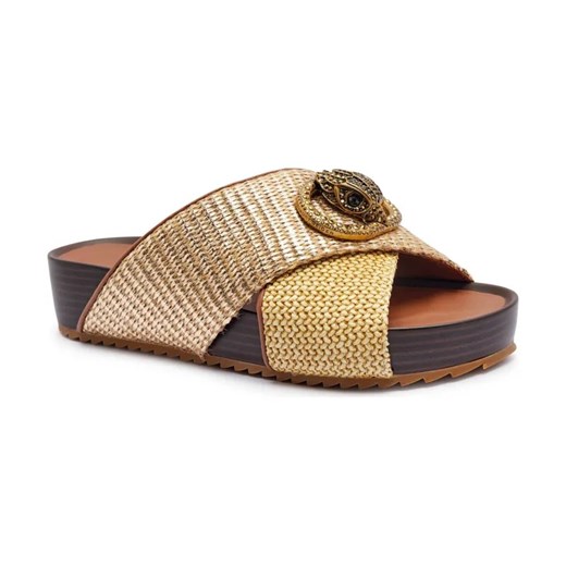 Kurt Geiger Klapki CHELSEA CROSS STRAP ze sklepu Gomez Fashion Store w kategorii Klapki damskie - zdjęcie 184310096