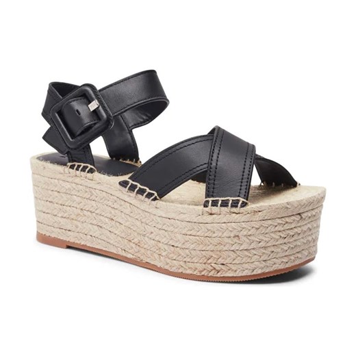 BOSS BLACK Skórzane sandały Machica_Pltsan_LTBK ze sklepu Gomez Fashion Store w kategorii Sandały damskie - zdjęcie 184310179