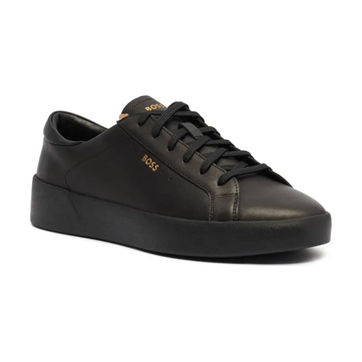 BOSS BLACK Skórzane sneakersy Belwar ze sklepu Gomez Fashion Store w kategorii Buty sportowe męskie - zdjęcie 184310188