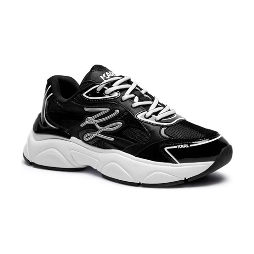 Karl Lagerfeld Skórzane sneakersy KOMET ze sklepu Gomez Fashion Store w kategorii Buty sportowe damskie - zdjęcie 184310197