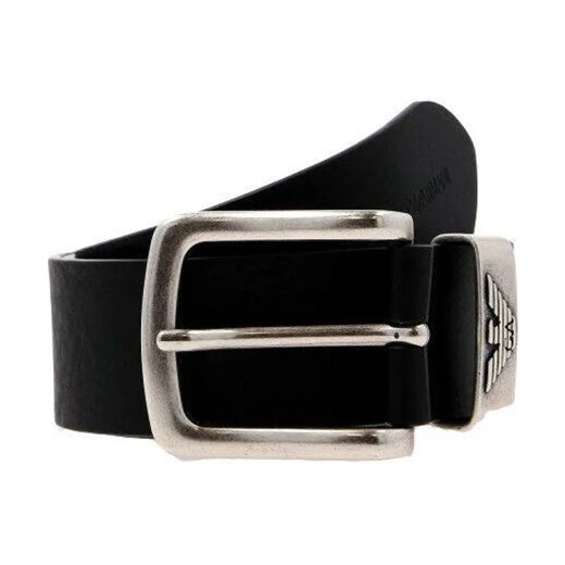 Emporio Armani Skórzany pasek Emporio Armani 85 promocyjna cena Gomez Fashion Store