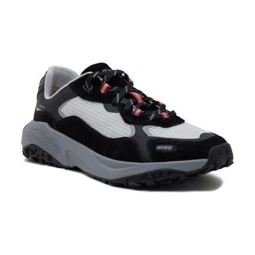HUGO Sneakersy GO1ST_dbth | z dodatkiem skóry ze sklepu Gomez Fashion Store w kategorii Buty sportowe męskie - zdjęcie 184310257