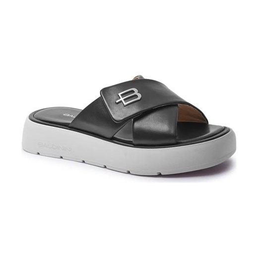Baldinini Skórzane klapki ze sklepu Gomez Fashion Store w kategorii Klapki damskie - zdjęcie 184310265