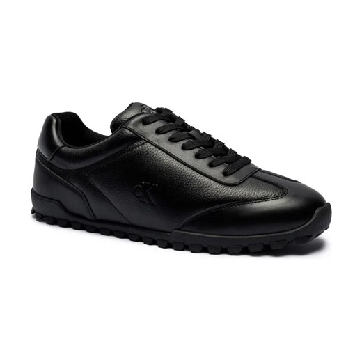Calvin Klein Jeans Skórzane sneakersy RUNNER ze sklepu Gomez Fashion Store w kategorii Buty sportowe męskie - zdjęcie 184310276