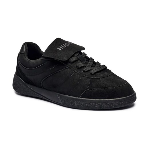 HUGO Sneakersy Riven_Tenn | z dodatkiem skóry ze sklepu Gomez Fashion Store w kategorii Buty sportowe męskie - zdjęcie 184310316