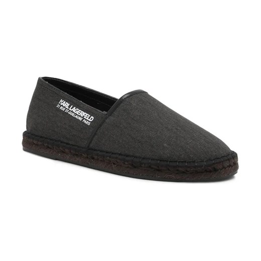 Karl Lagerfeld Espadryle KAMINO | z dodatkiem skóry ze sklepu Gomez Fashion Store w kategorii Espadryle męskie - zdjęcie 184310325