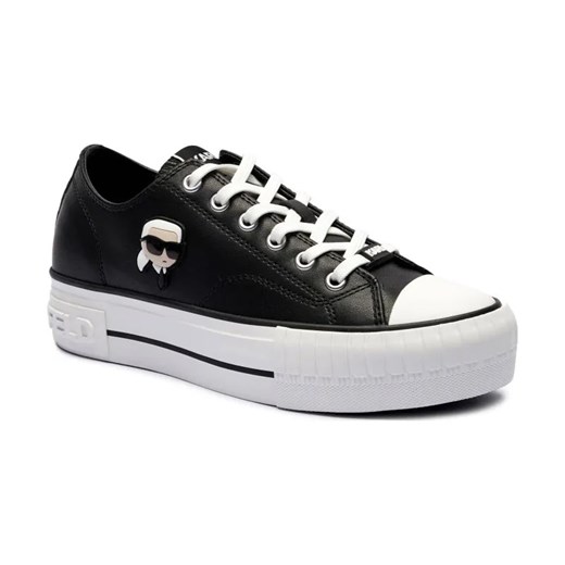 Karl Lagerfeld Skórzane trampki KAMPUS MAX NFT ze sklepu Gomez Fashion Store w kategorii Buty sportowe damskie - zdjęcie 184310385