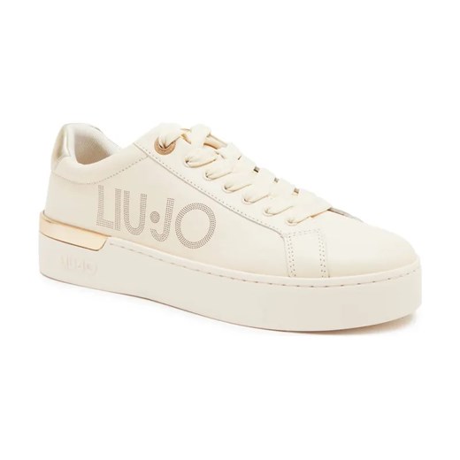 Liu Jo Skórzane trampki SILVIA 65 ze sklepu Gomez Fashion Store w kategorii Trampki damskie - zdjęcie 184310386