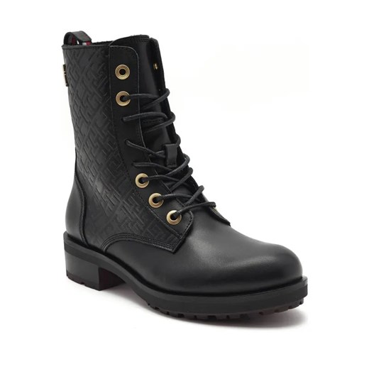Tommy Hilfiger Skórzane botki ze sklepu Gomez Fashion Store w kategorii Botki - zdjęcie 184310387