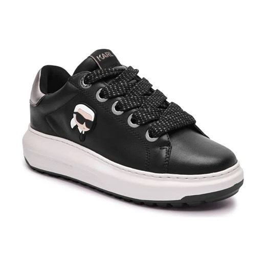 Karl Lagerfeld Skórzane sneakersy ze sklepu Gomez Fashion Store w kategorii Buty sportowe damskie - zdjęcie 184310495