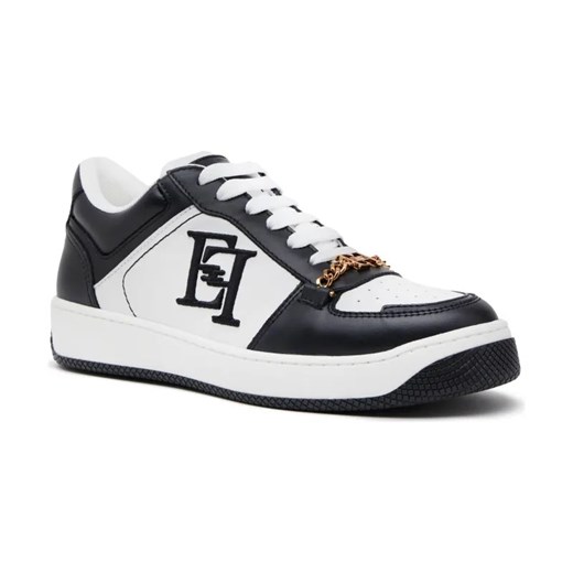 Elisabetta Franchi Skórzane sneakersy ze sklepu Gomez Fashion Store w kategorii Buty sportowe damskie - zdjęcie 184310519