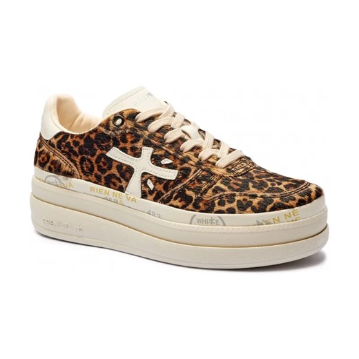 Premiata Sneakersy MICOL | z dodatkiem skóry ze sklepu Gomez Fashion Store w kategorii Buty sportowe damskie - zdjęcie 184310545