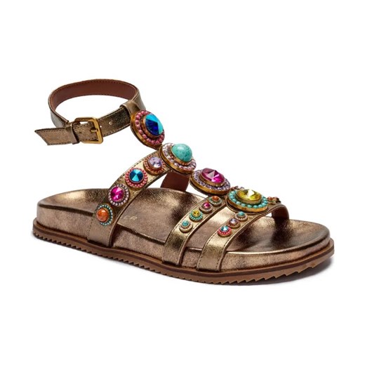 Kurt Geiger Skórzane sandały OCTAVIA FLEXI GLADIATOR ze sklepu Gomez Fashion Store w kategorii Sandały damskie - zdjęcie 184310588