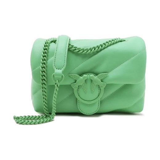 Pinko Skórzana torebka na ramię LOVE PUFF MINI CL ze sklepu Gomez Fashion Store w kategorii Listonoszki - zdjęcie 184310627