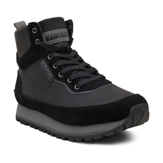 Napapijri Skórzane buty wysokie Snowjog01 ze sklepu Gomez Fashion Store w kategorii Buty zimowe męskie - zdjęcie 184310786