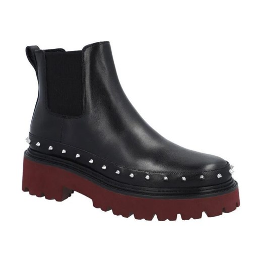 Pinko Skórzane sztyblety SAO PAULO ze sklepu Gomez Fashion Store w kategorii Botki - zdjęcie 184310819