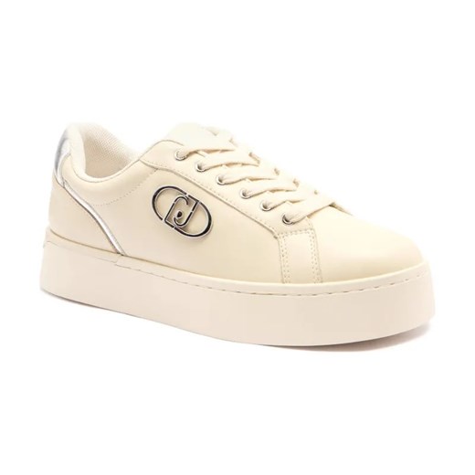 Liu Jo Skórzane sneakersy PRETTY 06 ze sklepu Gomez Fashion Store w kategorii Buty sportowe damskie - zdjęcie 184310978