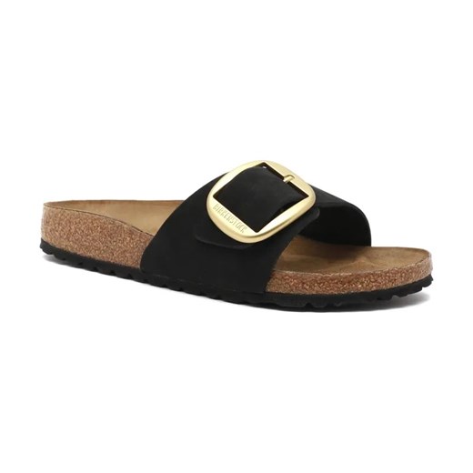 Birkenstock Skórzane klapki Madrid Big Buckle ze sklepu Gomez Fashion Store w kategorii Klapki damskie - zdjęcie 184311037