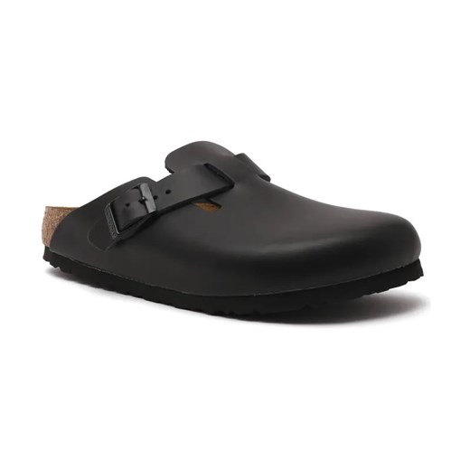 Birkenstock Skórzane klapki Boston NL ze sklepu Gomez Fashion Store w kategorii Klapki damskie - zdjęcie 184311137