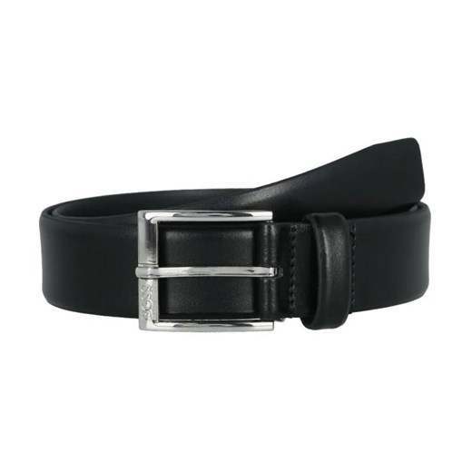 BOSS BLACK Skórzany pasek gino-logo-orb35-sp ze sklepu Gomez Fashion Store w kategorii Paski męskie - zdjęcie 184311177