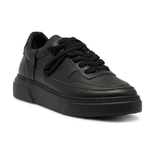 INUIKII Skórzane sneakersy LEO 855 ze sklepu Gomez Fashion Store w kategorii Buty sportowe męskie - zdjęcie 184311238