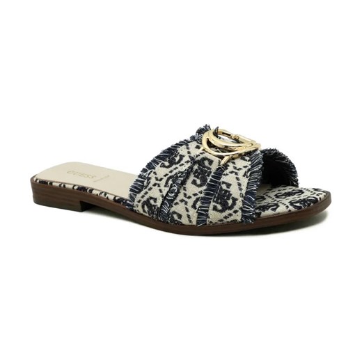 Guess Klapki | z dodatkiem skóry ze sklepu Gomez Fashion Store w kategorii Klapki damskie - zdjęcie 184311268