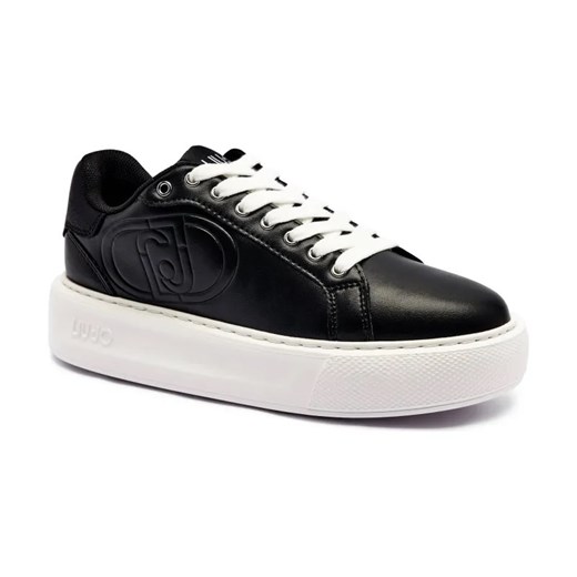 Liu Jo Skórzane sneakersy KYLIE 32 ze sklepu Gomez Fashion Store w kategorii Buty sportowe damskie - zdjęcie 184311366