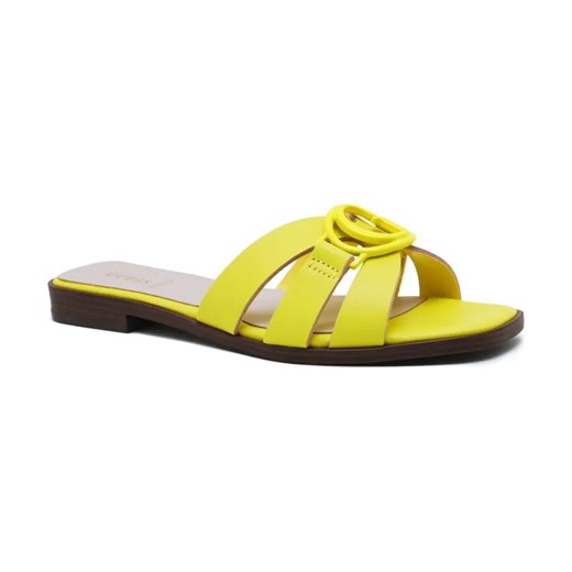 Guess Skórzane klapki ze sklepu Gomez Fashion Store w kategorii Klapki damskie - zdjęcie 184311376