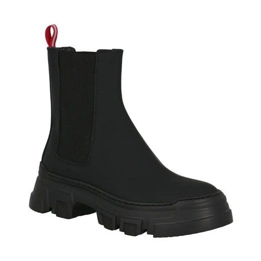 Pollini Sztyblety LOFINA60 | z dodatkiem skóry ze sklepu Gomez Fashion Store w kategorii Botki - zdjęcie 184311418