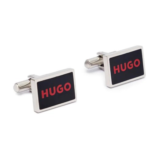 HUGO Spinki do mankietów E-HUGOLABEL-CUF ze sklepu Gomez Fashion Store w kategorii Spinki do mankietów - zdjęcie 184311538