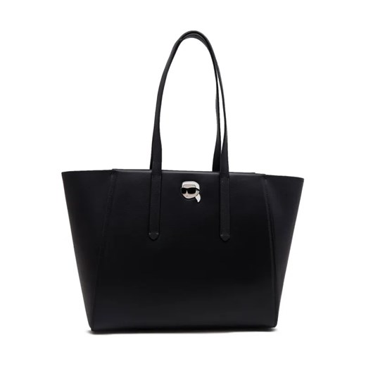 Karl Lagerfeld Skórzana shopperka k/ikonik 2.0 pin ze sklepu Gomez Fashion Store w kategorii Torby Shopper bag - zdjęcie 184311615
