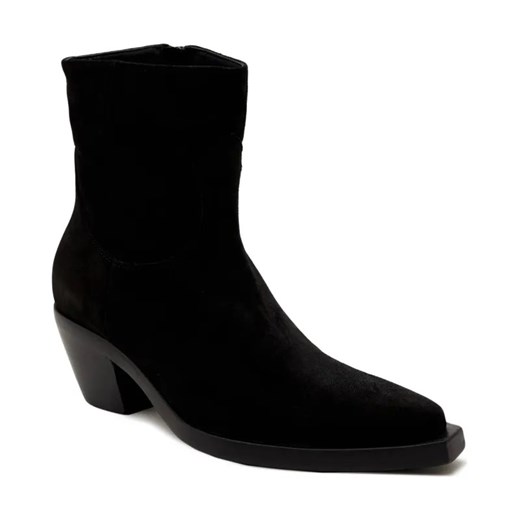 Pinko Skórzane botki MOZART TEXANO SUEDE ze sklepu Gomez Fashion Store w kategorii Botki - zdjęcie 184311657