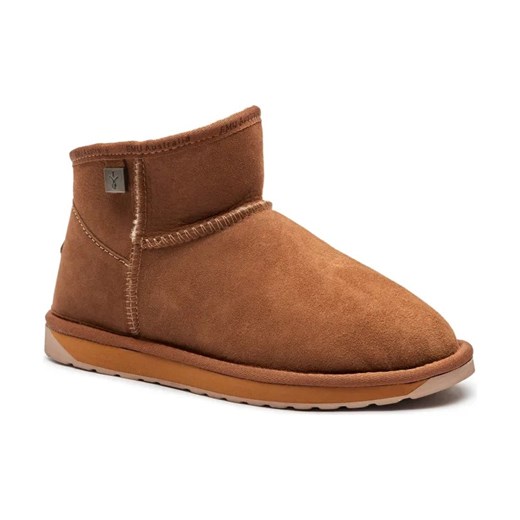 EMU Australia Skórzane śniegowce Platinum Slim Darling | z dodatkiem wełny ze sklepu Gomez Fashion Store w kategorii Śniegowce damskie - zdjęcie 184311687