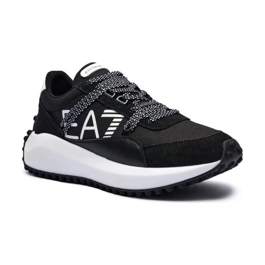 EA7 Sneakersy | z dodatkiem skóry ze sklepu Gomez Fashion Store w kategorii Buty sportowe męskie - zdjęcie 184311756