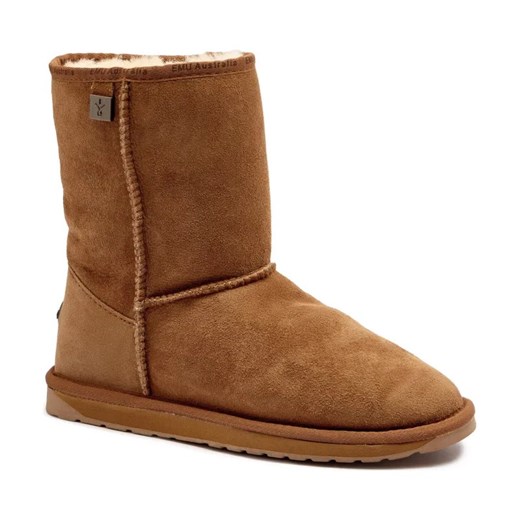 EMU Australia Skórzane śniegowce Platinum Stinger Slim Lo | z dodatkiem wełny ze sklepu Gomez Fashion Store w kategorii Śniegowce damskie - zdjęcie 184311757